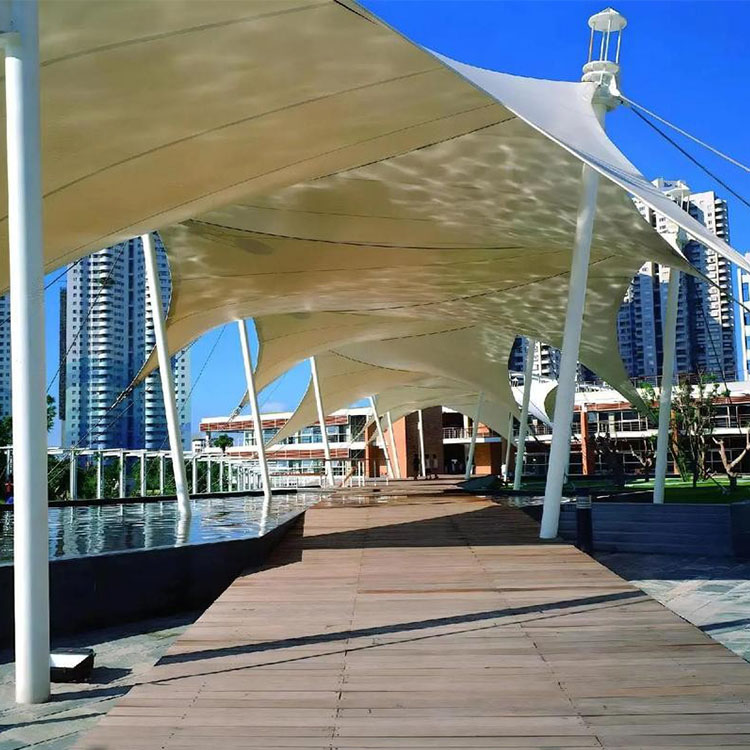 沙湾县膜结构景观棚