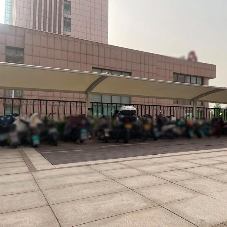 沙湾县膜结构电动车棚