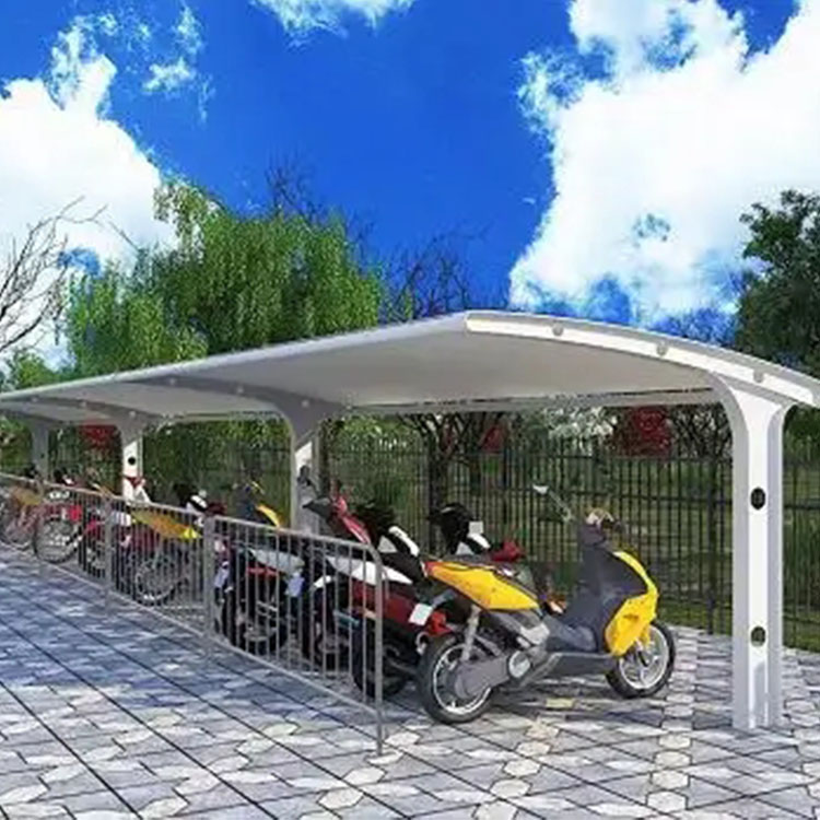 沙湾县膜结构电动车棚